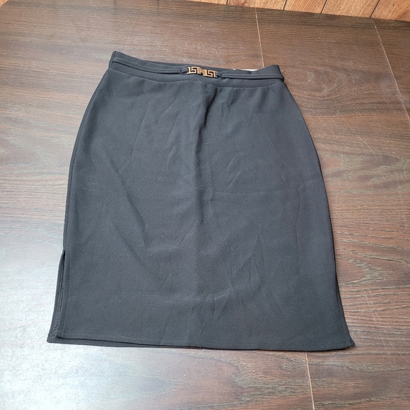 Classic Dresses & Skirts - Classic Concepts Black Mini Pencil Skirt Casual